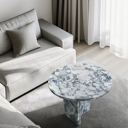 Luxury Marble Coffee Table With Unique Veining
