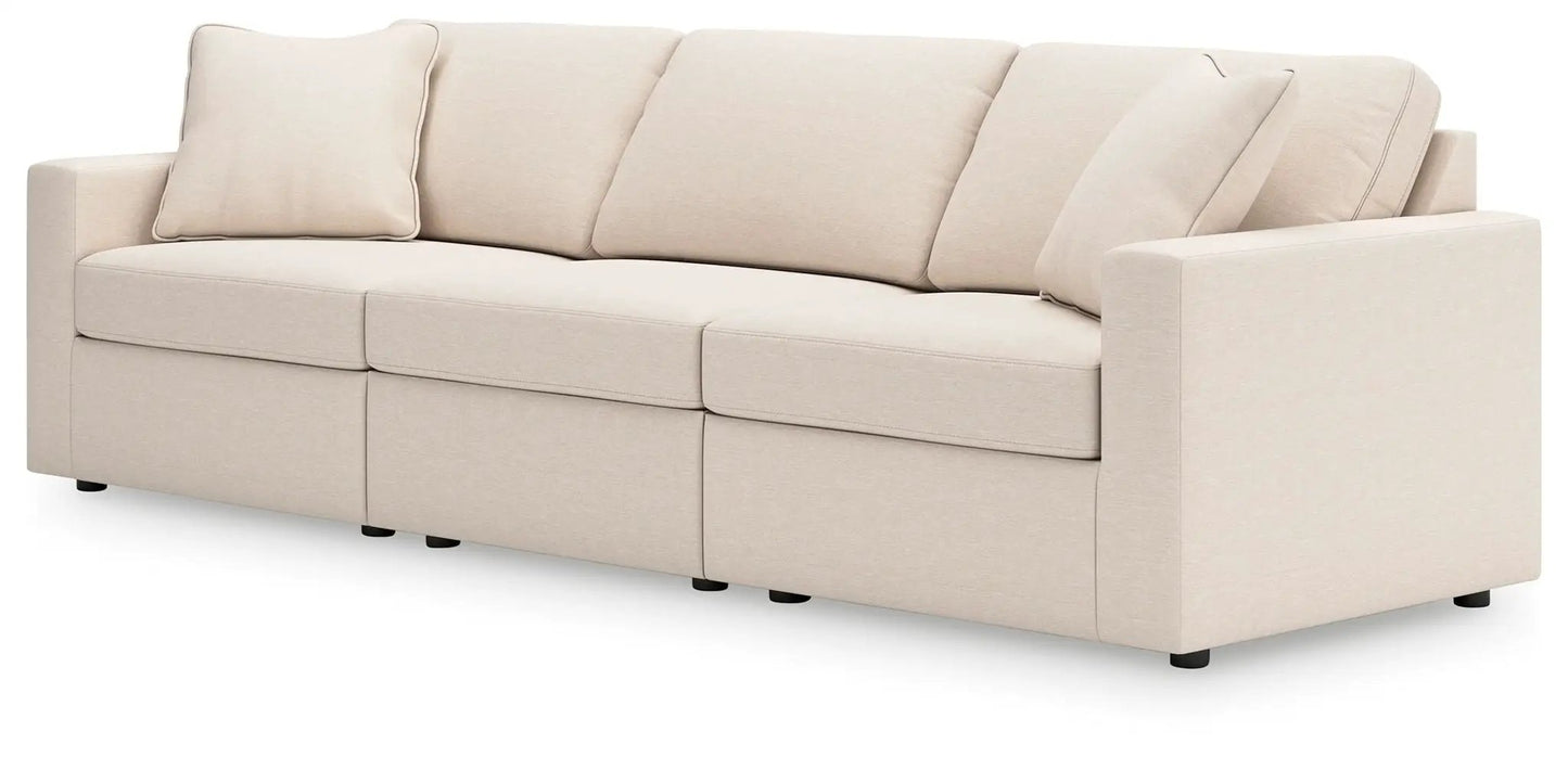 Modmax Oyster sectional sofa stationary beige fabric by Unique Piece Furniture on Tampa Home & Garden Store