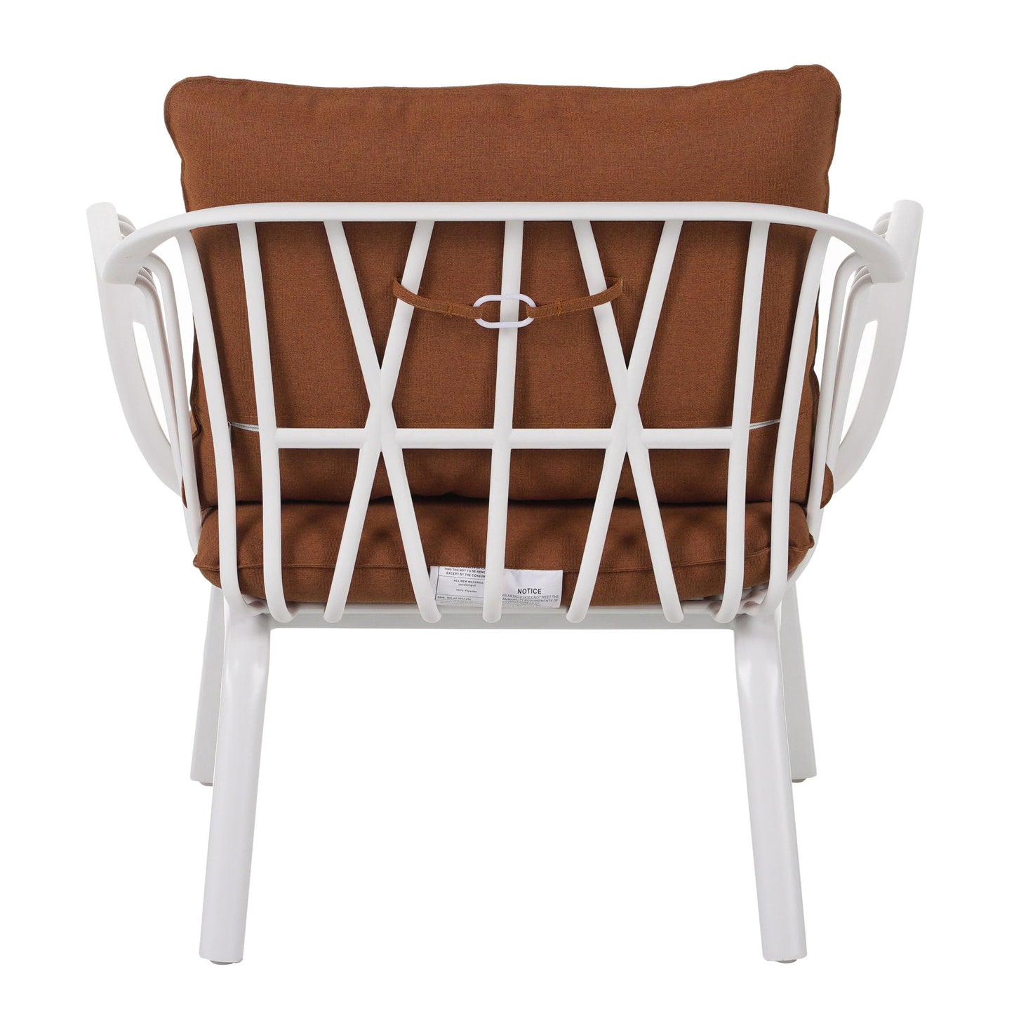 Huron Outdoor Resin Club Chair Set of Two
