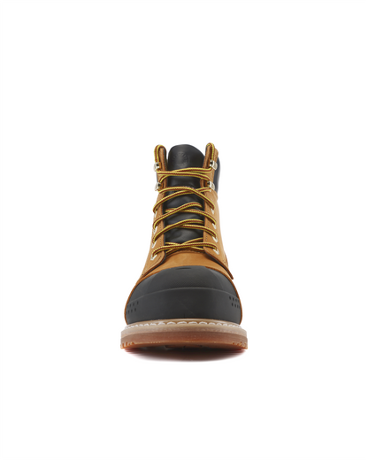 Kiwi Premium Wheat Nubuck 6" Composite Toe Waterproof Cap-Toe Work Boots [R69000]