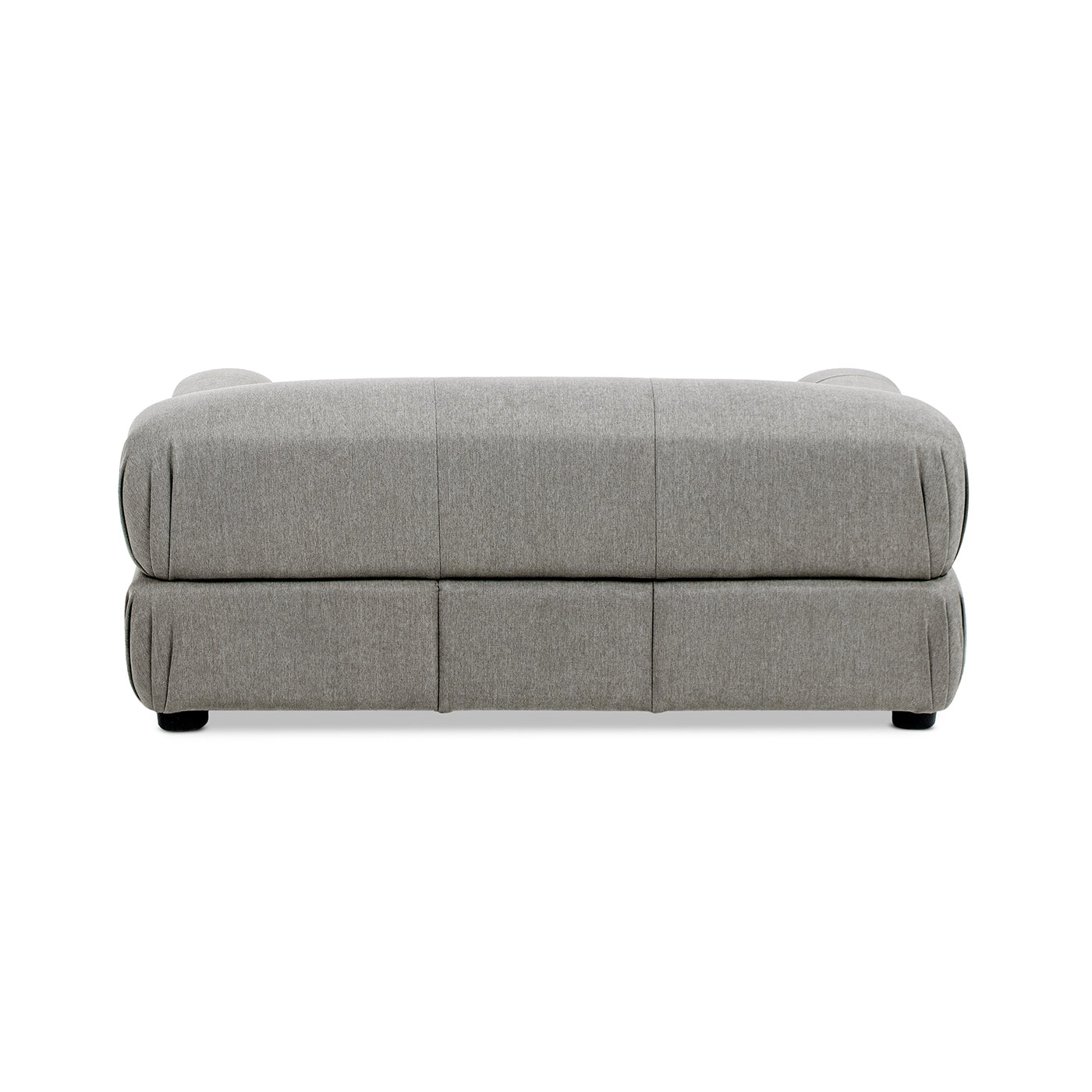 Marcel Upholstered Pet Bed Uptown Gray Velvet for small to medium dogs or cats on Tampa Home & Garden Store