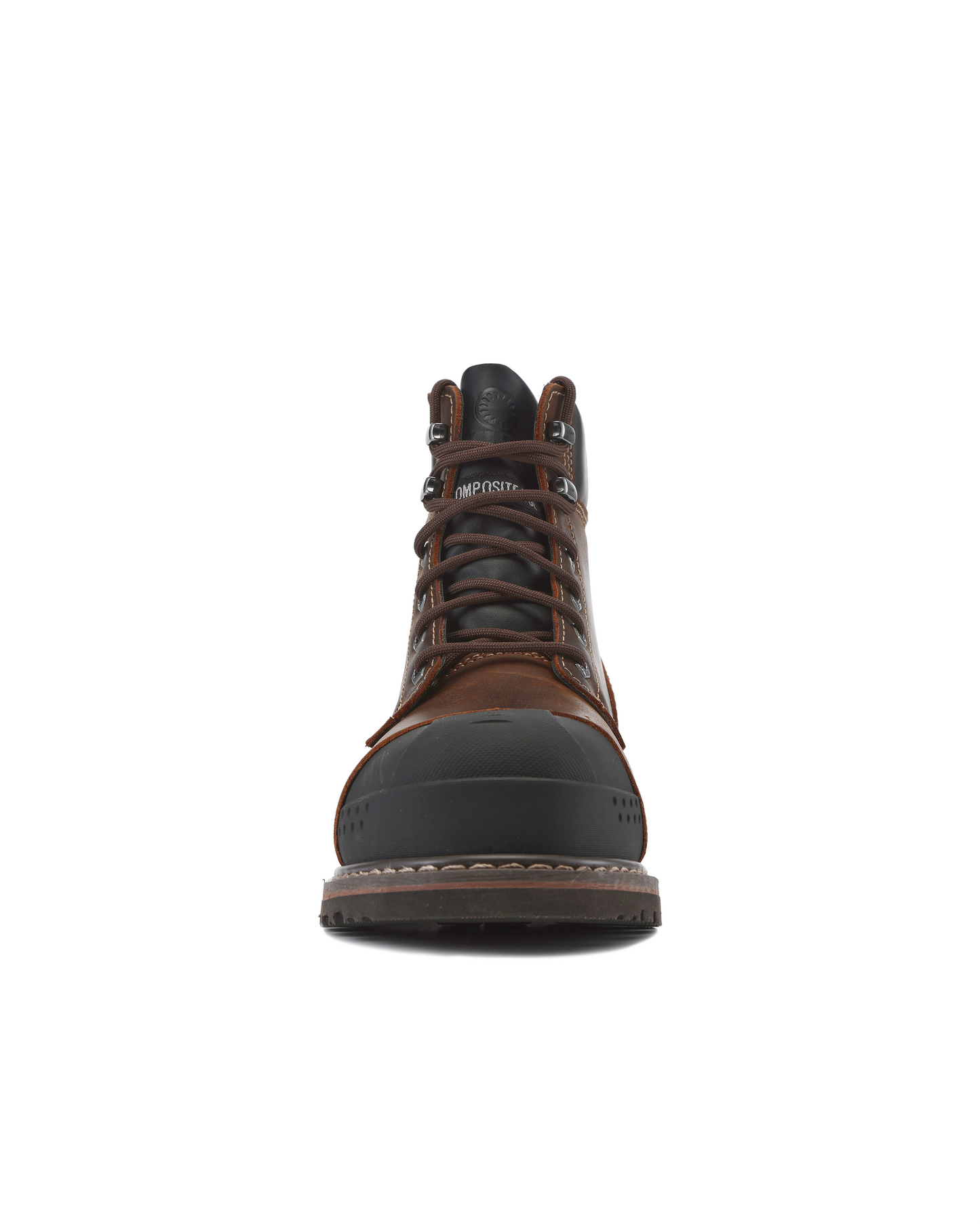 Kiwi Premium Brown Crazy Horse 6" Steel Toe Waterproof Cap-Toe Work Boots [R64100]