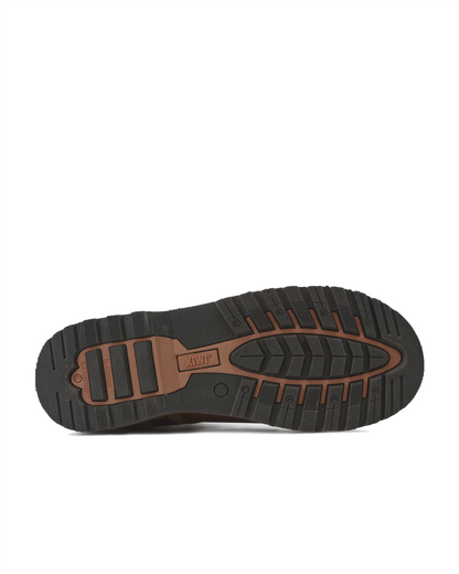 Kiwi Premium Brown Crazy Horse 6" Steel Toe Waterproof Cap-Toe Work Boots [R64100]