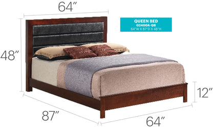 Comfortable Modern Full Bed and Wood Frame