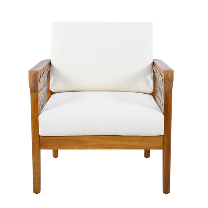Acacia Wood Outdoor Patio Furniture and Cushions