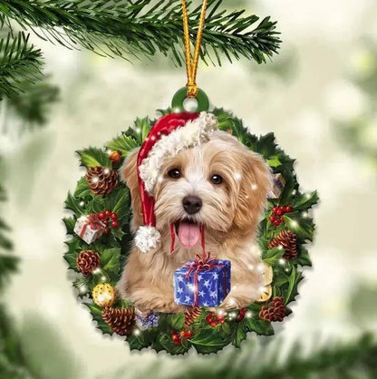 Car Pendant Sleeping Dog Angel Decor Hanging