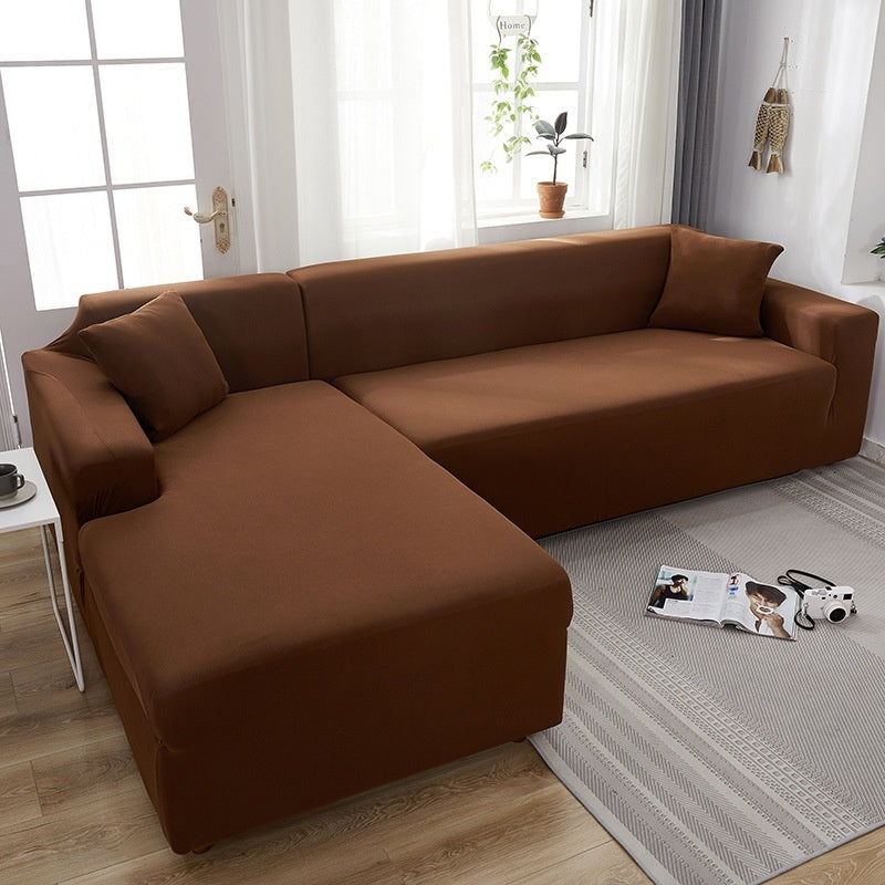 Nordic Imperial Concubine sofa cover set brown elastic fabric universal fit Sell My Stuff on Tampa Home & Garden Store