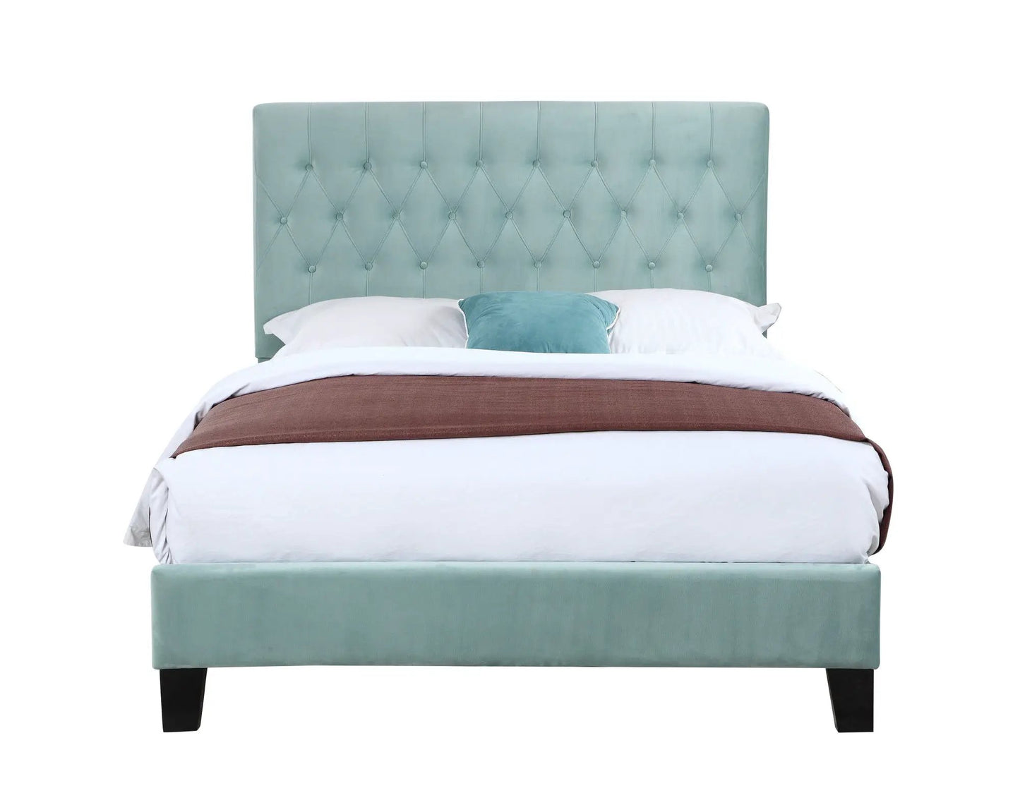 Luma Upholstered Bed with Easy Assembly Process