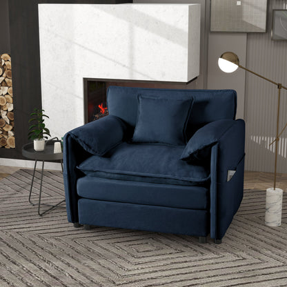 Modern Upholstered Sofa Chair and a Cozy Lounge
