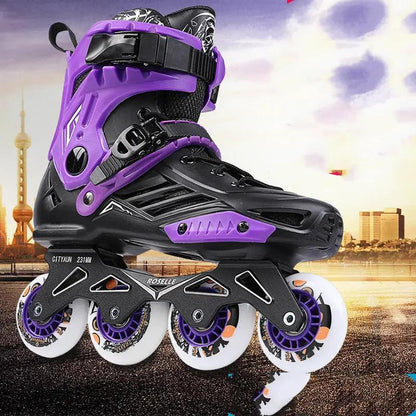 Inline Skates for Men and Women with PU Wheels