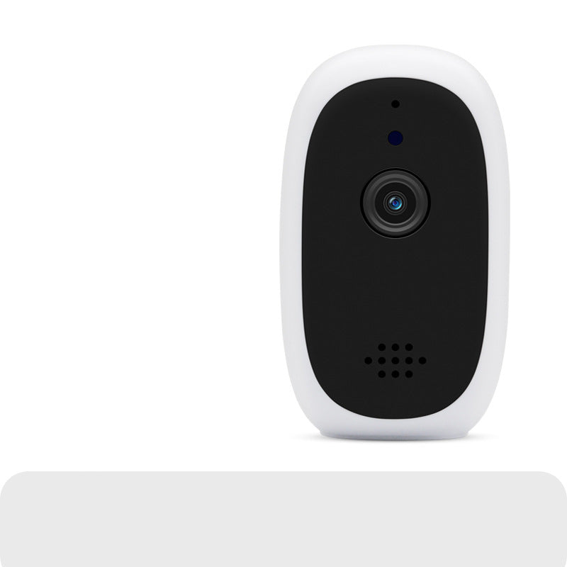 Security network camera white with black front panel centered lens blue LED and mic grille on Tampa Home & Garden Store