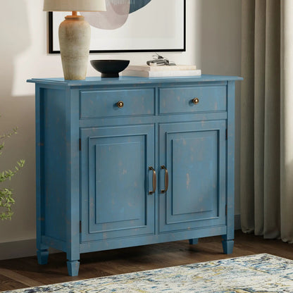 Connaught Solid Wood Entryway Storage Cabinet