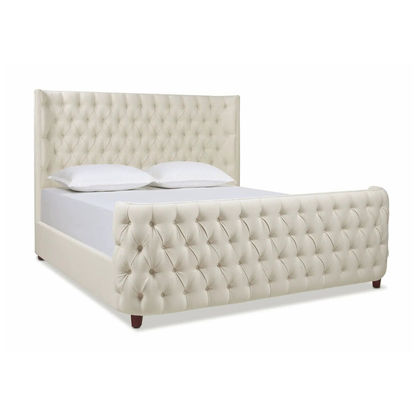 Brooklyn Tufted Bed Headboard and Footboard Set