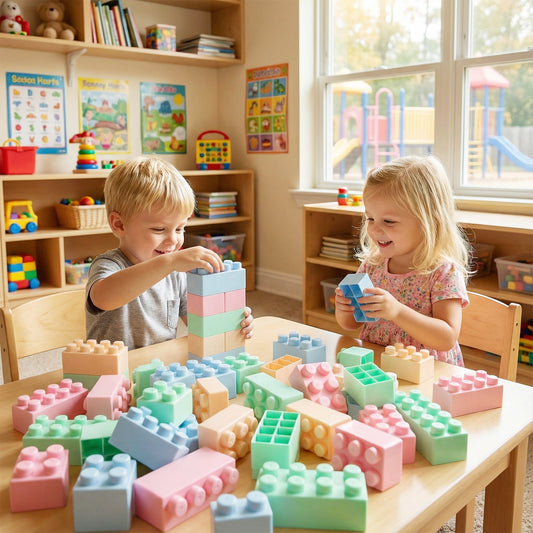 64 pcs Building Blocks for Toddlers Educational Toy - Tampa Home & Garden Store