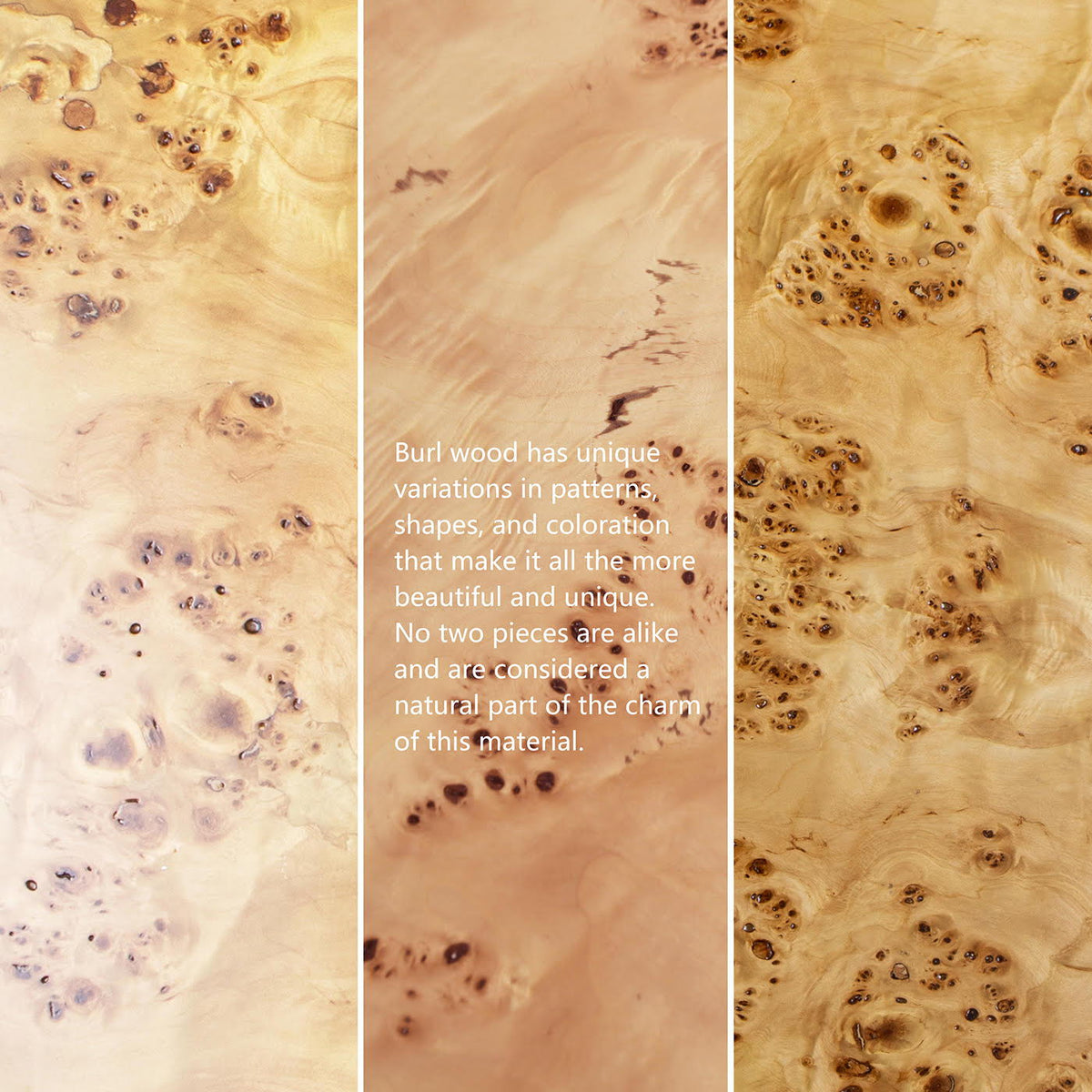 Accent Oval Pillar Side Table with Burl Wood Veneer in light/dark brown by HouseOfZazla on Tampa Home & Garden Store