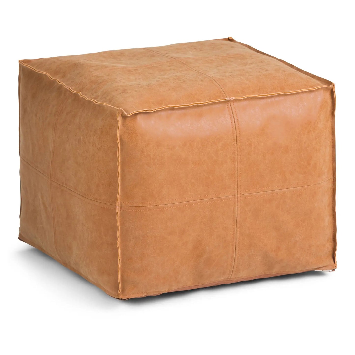 Brody Versatile Square Pouf for Living Rooms