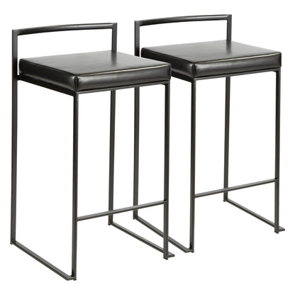 Fuji Contemporary Stackable Counter Stool