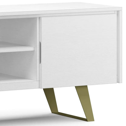Lowry Handcrafted TV Media Stand With Doors