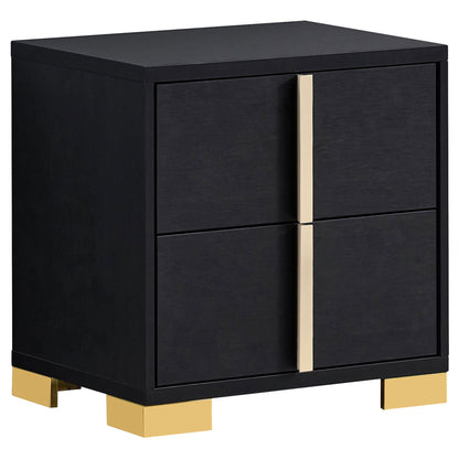 Jeremiah Modern Bedroom Set and Led Headboard