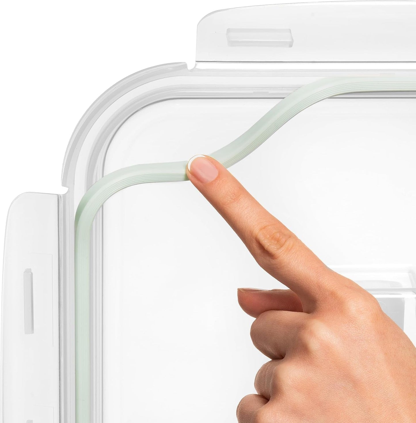 6500 ML / 220 Oz / 28 Cup LARGE Glass Food Storage Container with Airtight Locking Lid. Ideal Storing Food, Vegetables, Fruits. Baking Casserole, Lasagna, Roasting Turkey, Chicken BPA Free Oven Safe - Tampa Home & Garden Store