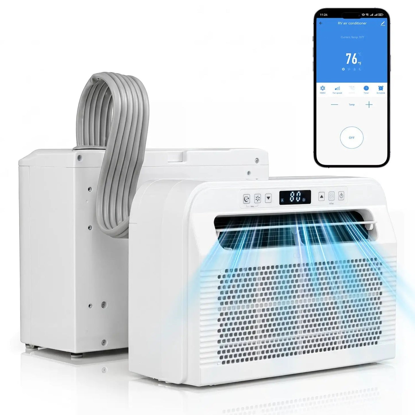 6500 BTU Window AC With WiFi and Voice Control