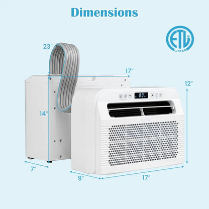 6500 BTU Window AC With WiFi and Voice Control