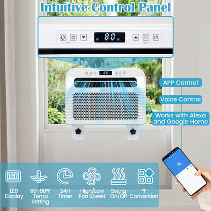 6500 BTU Window AC With WiFi and Voice Control