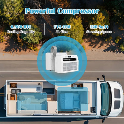 6500 BTU Window AC With WiFi and Voice Control