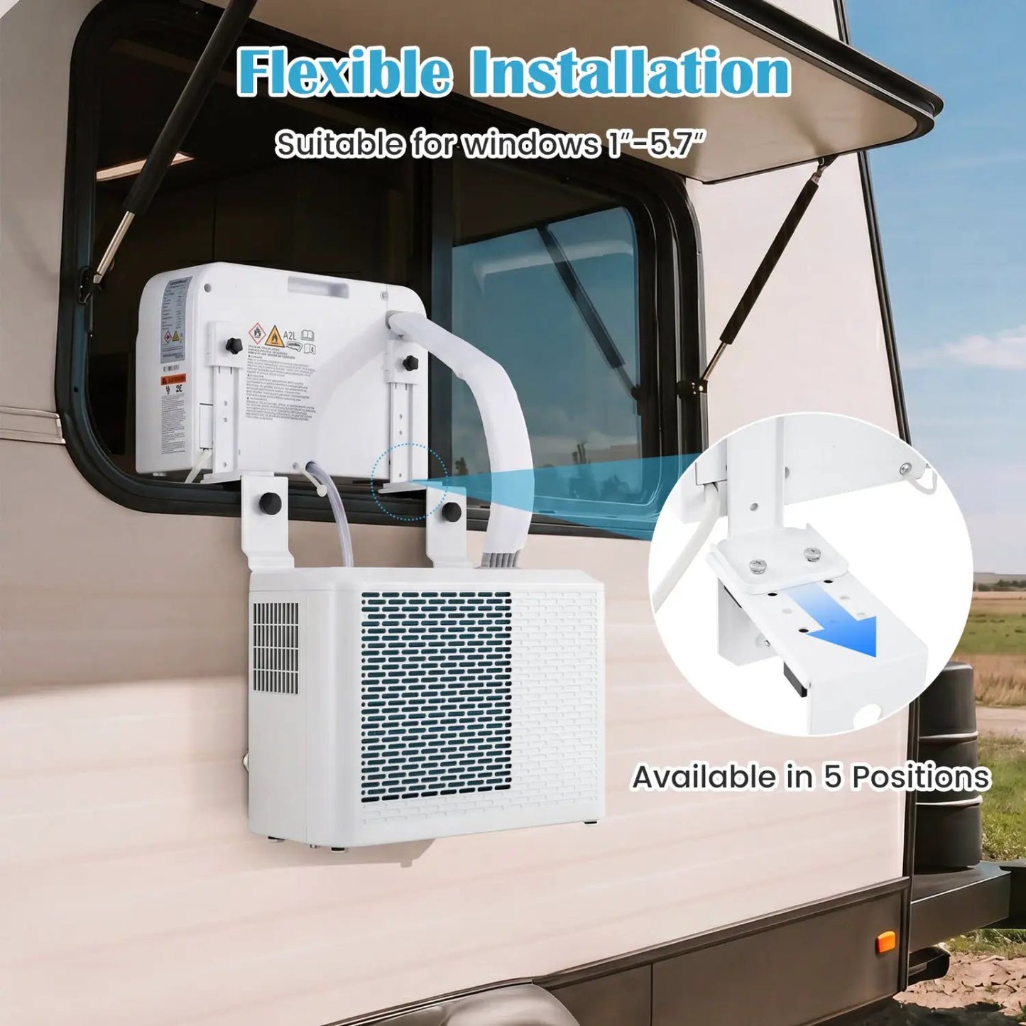 6500 BTU Window AC With WiFi and Voice Control