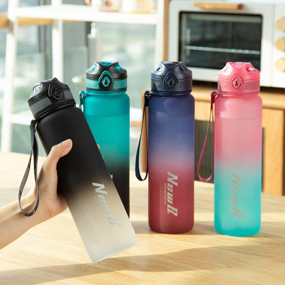 Stevvex vacuum insulated water bottles 5-pack in black teal purple pink with leakproof caps on Tampa Home & Garden Store