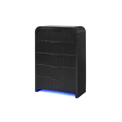 Beverly Chest LED Lighting White and Black