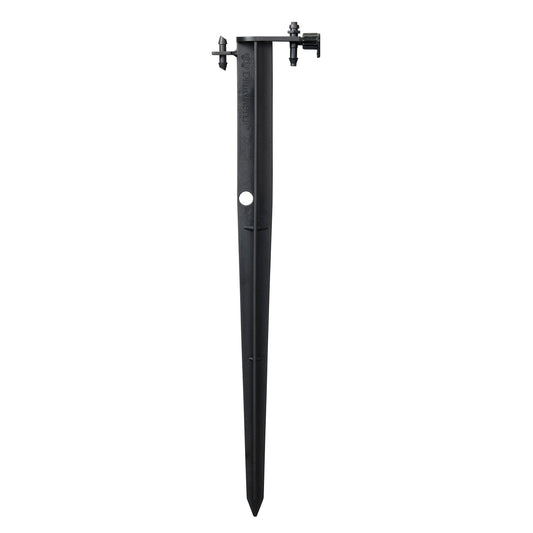 Orbit inline drip stake with 1/4 in barb and 6 in spike for drip irrigation systems on Tampa Home & Garden Store