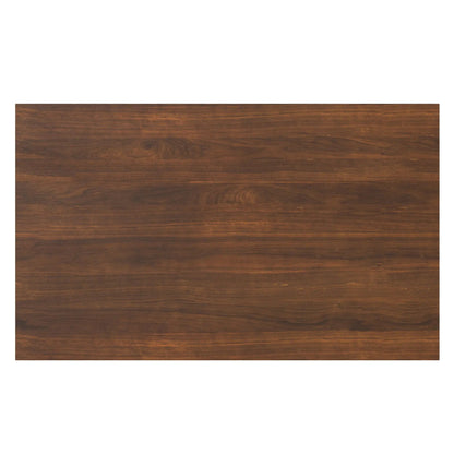Lowry handcrafted square dining table top in dark walnut wood by Unique Piece Furniture on Tampa Home & Garden Store