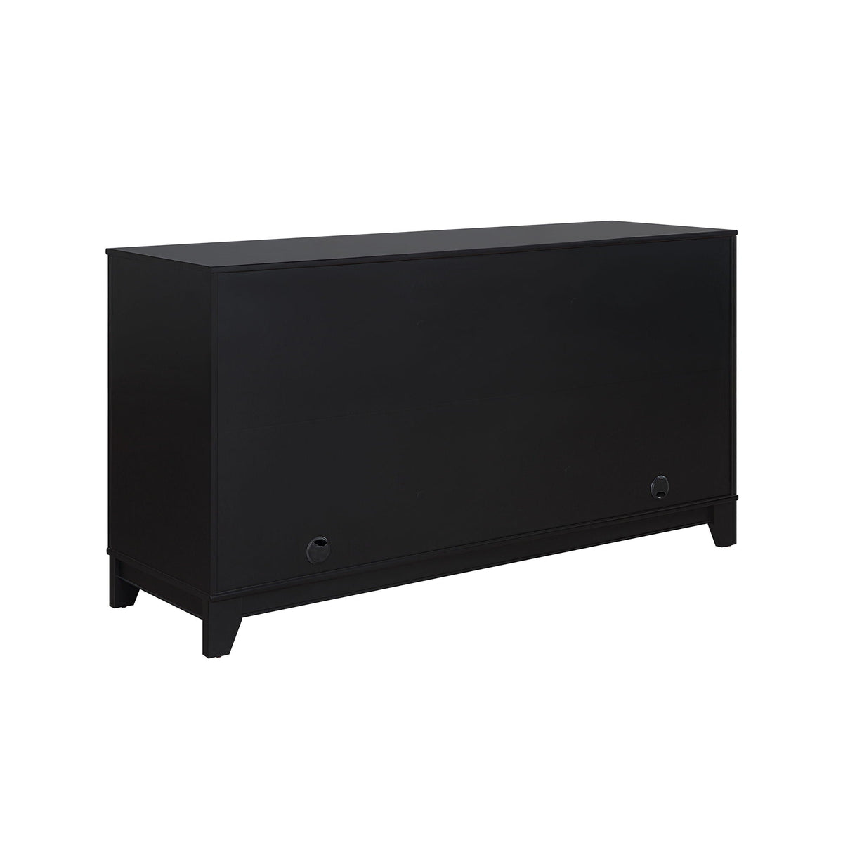 Modern black sideboard by HouseOfZazla with clean lines and flat top on Tampa Home & Garden Store