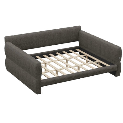 Upholstered Platform Bed With USB Charging Ports