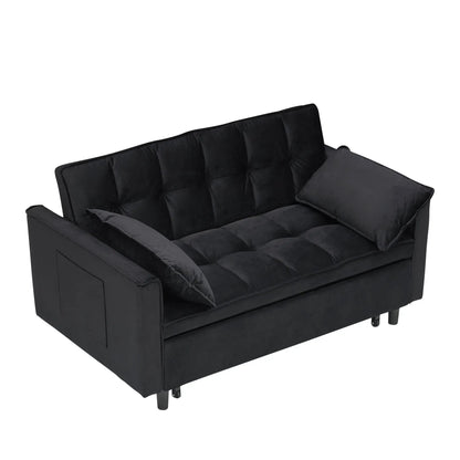 Sofa Bed With Pockets 3 In 1 Convertible