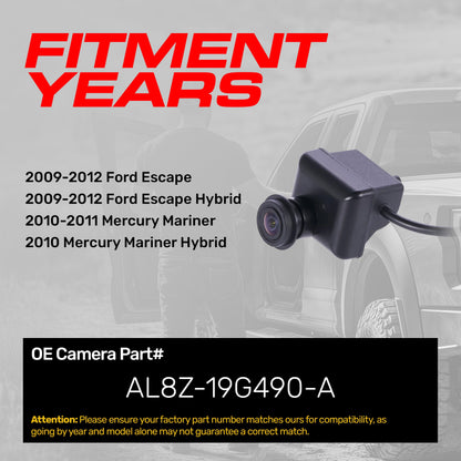 Backup camera OEM AL8Z-19G490-A for 2009-2012 Ford Escape and Mercury Mariner on Tampa Home & Garden Store