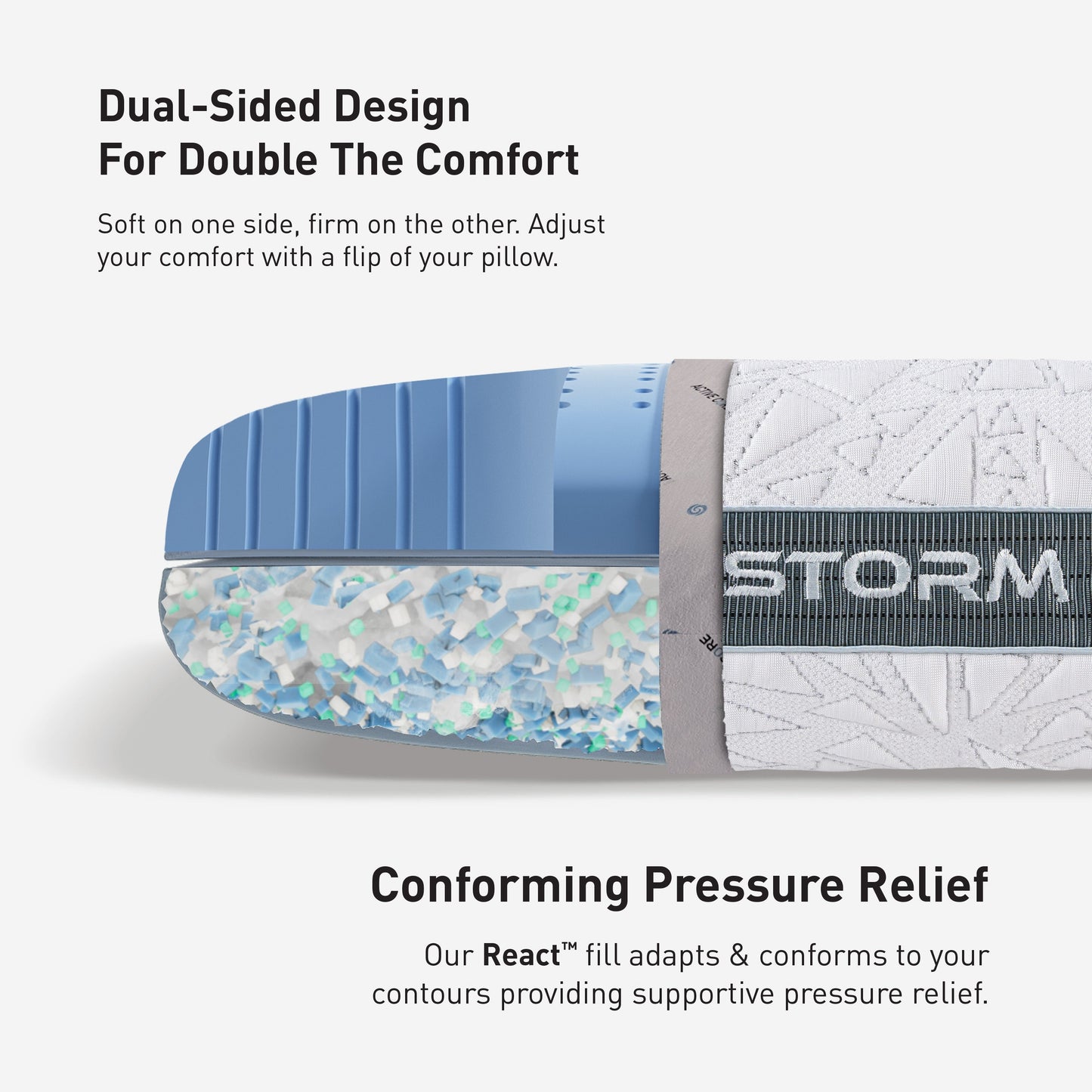 BedGear Storm Pillow and Cooling Support