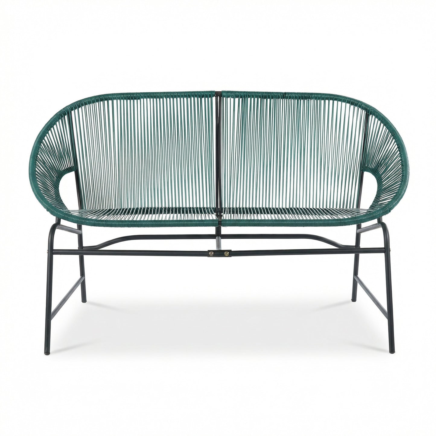 Nusa Outdoor and 3 Piece Teal Wicker Set