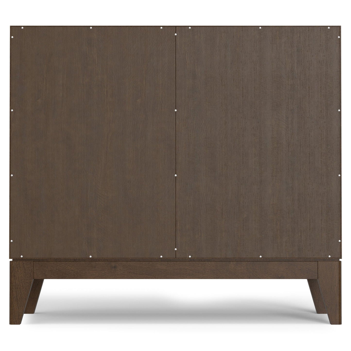 Harper walnut brown entryway storage cabinet, 2-door wood veneer by HouseOfZazla on Tampa Home & Garden Store