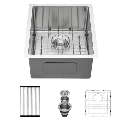 Modern Deep Single Bowl and Stainless Steel Sink