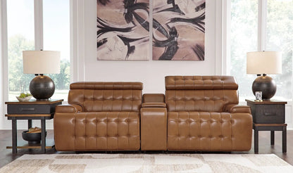 Temmpton Power Reclining Sectional Sofa Elite