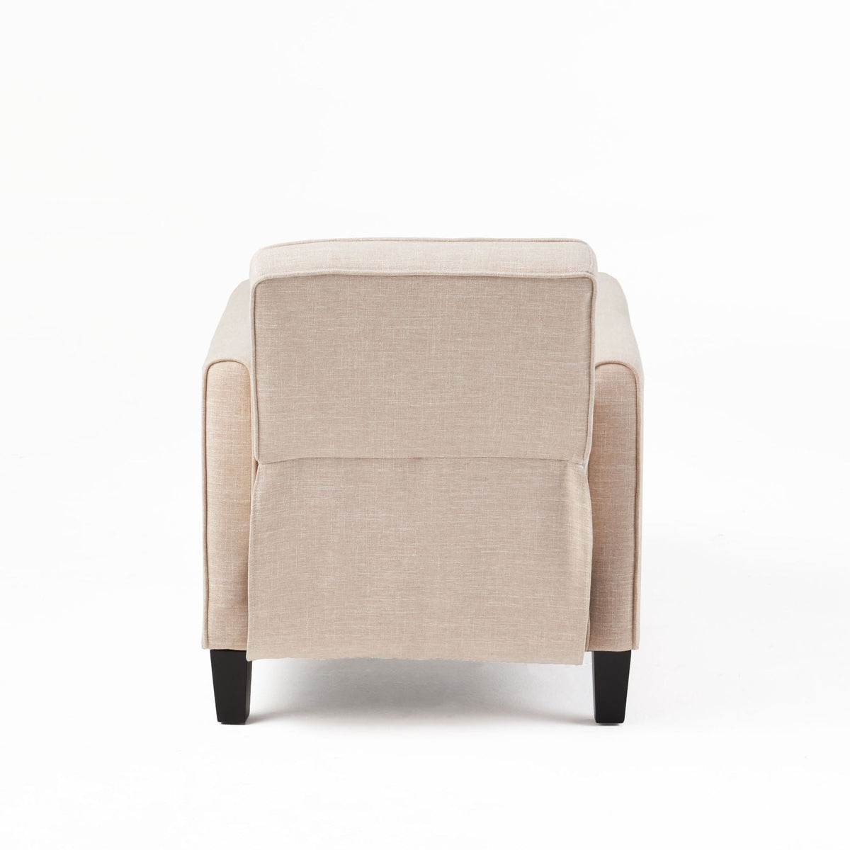 Upholstered Push Back Recliner Chair and Lounge