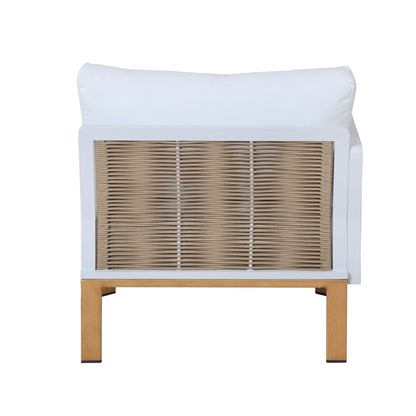 Vine White 4 Piece Outdoor Conversation Set