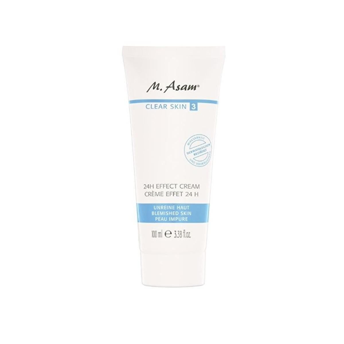 Face cream M.Asam Clear Skin 24H moisturizer for oily acne-prone skin grape seed tea tree oil on Tampa Home & Garden Store