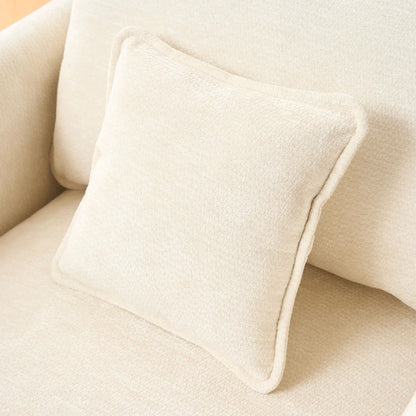 Modern Reading Armchair with Cozy Cushioned Back