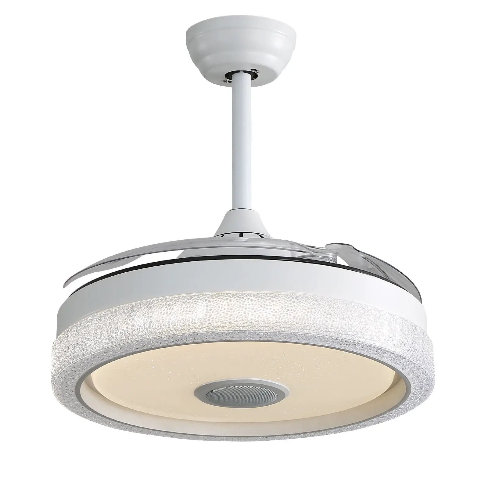 Ceiling fan white with 3 blades, 36W LED light and remote control on Tampa Home & Garden Store