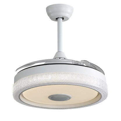 Ceiling fan white with 3 blades, 36W LED light and remote control on Tampa Home & Garden Store