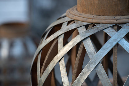 Vintage Glass Lantern For Indoor and Outdoor