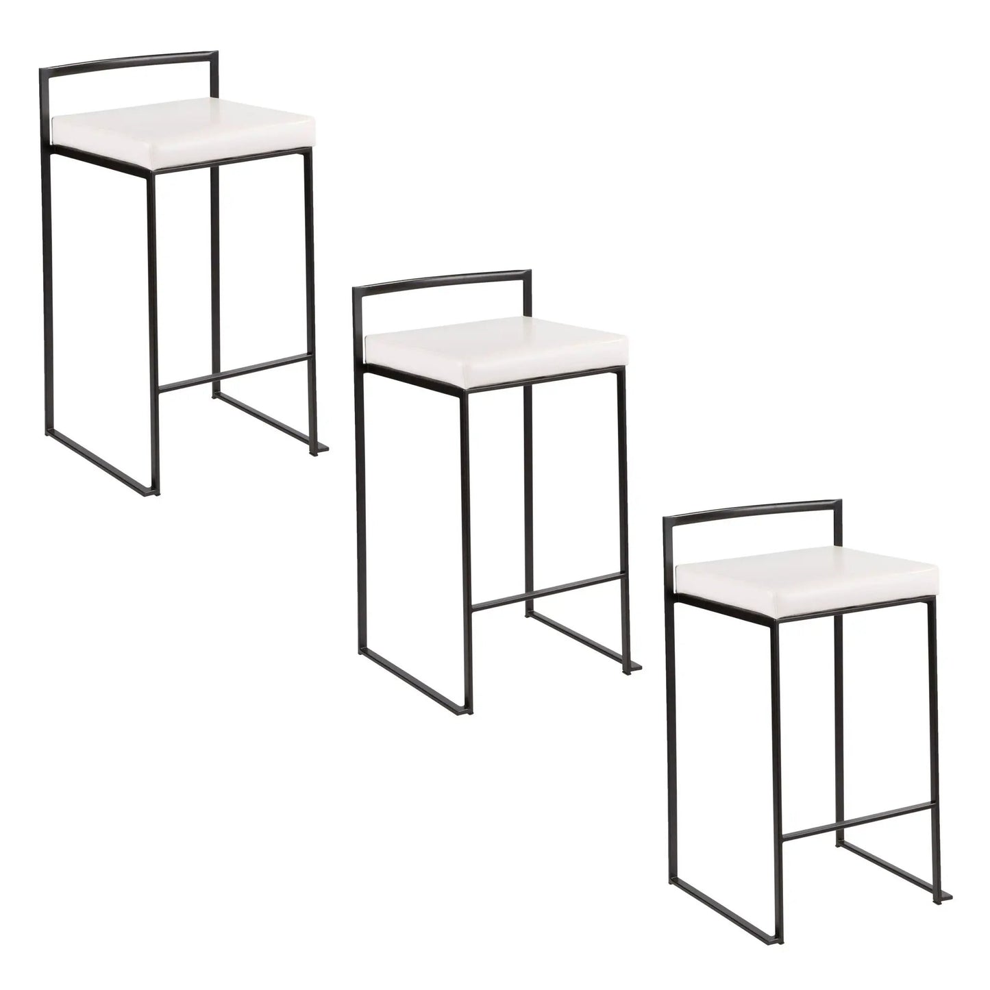 Fuji Contemporary Stackable Counter Stool